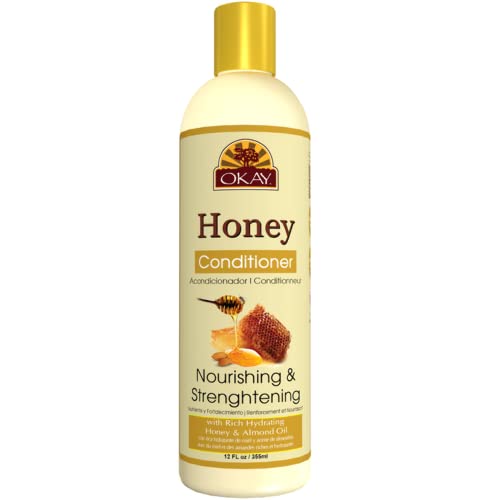 Океј, мед и бадемово негување и зајакнување на кондиционерот помага во освежување, ревитализација и зајакнување на сулфат на