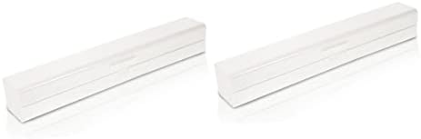 УПКОХ 2 парчиња Пластична Фолија Кутија За Складирање Ѕидна Полица За Прицврстување Кутија За Сечење Кутија За Полнење Диспензерот За Ткиво