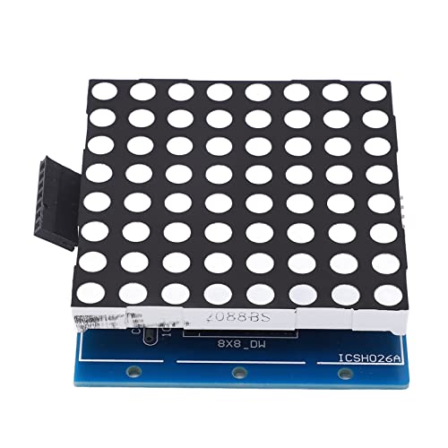 Комплет за приказ на модулот LED матрикс, екстензибилен светла DC5V 8x8 лесен за возење на LED матрикс контролен модул за 328 контролер