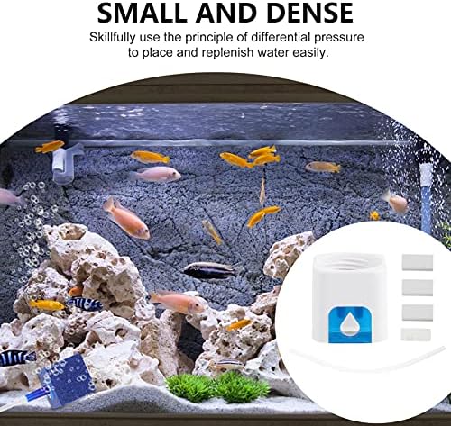 Mipcase Снабдува Со Шише Со Вода Бела Станица За Полнење На Ниво На Уред За Хидратација Додавајќи Практичен Резервоар За Сифон За Риби Автоматски