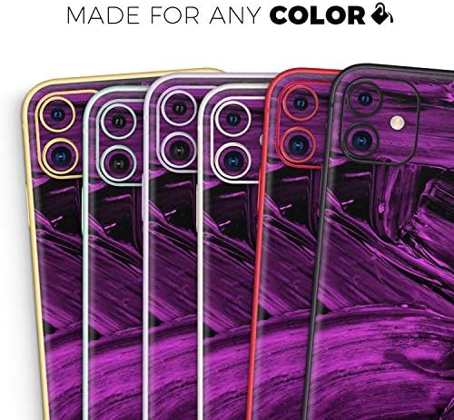 Дизајн Скинц течен апстрактна боја ремикс V48 Заштитна винил декларална обвивка за обвивка на кожата компатибилен со Apple iPhone 11 Pro