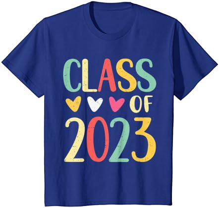 Класа од 2023 година Средношколски колеџ Висок матура маица за матура