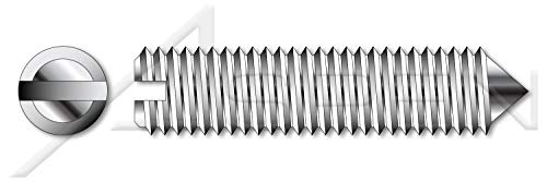 M12-1,75 x 25mm, DIN 553 / ISO 7434, метрички, завртки со завртки, конусна точка, не'рѓосувачки челик A4