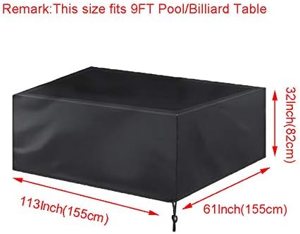 Комили плус+ целосна билијард табела за базени опфаќа универзален водоотпорен полиестер 210D