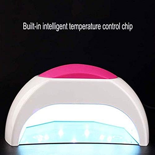 BHVXW Бела Фототерапија Машина, 48W LED Ноктите Светилка со 4 Поставување Тајмер, Senor За Гел Ноктите И Ноктите На Прстите