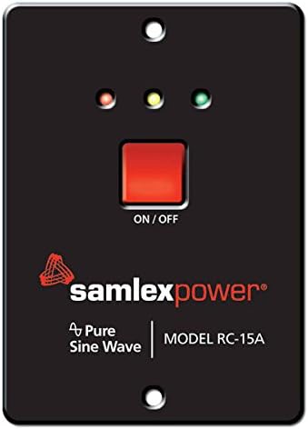 Samlex Solar RC - 15a PST Серија Далечински Управувач за 600-1000 Вати Модели