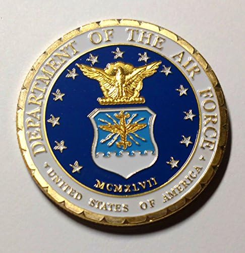 Канцеларијата На Воздухопловните Сили НА САД За Специјални Истраги ОСИ Специјален Агент Обоени Предизвик Уметност Монета