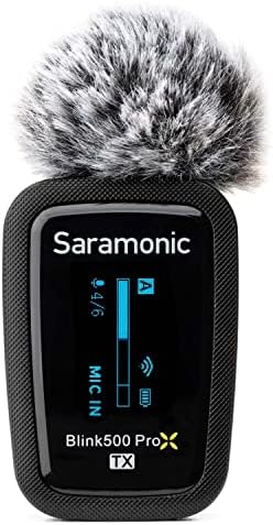 Saramonic Clip-On Transmiter & Lavalier за Blink 500 Prox RX, RXDI и RXUC приемници