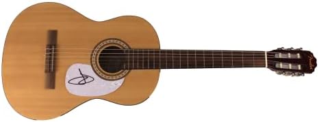 Akeејк Овен потпиша автограм со целосна големина Fender Акустична гитара w/ James Spence JSA Автентикација - Country Music Stud, StartIn 'со