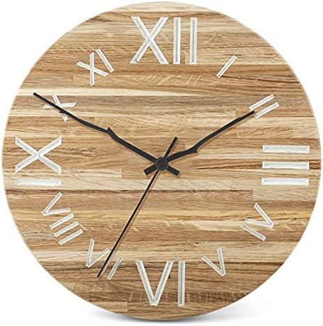 Движење на часовникот со долги врати на 3 парчиња со 3 типа на механизам за часовници од дрво од орев со пастери куки за замена на часовникот, погоден за часовник