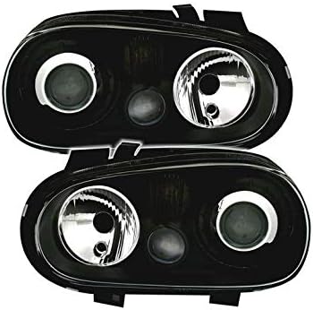 фарови тфл возач и страничен сет на патници проектор за склопување на фарови предни светла автомобилски светилки црни лхд рхд фарови