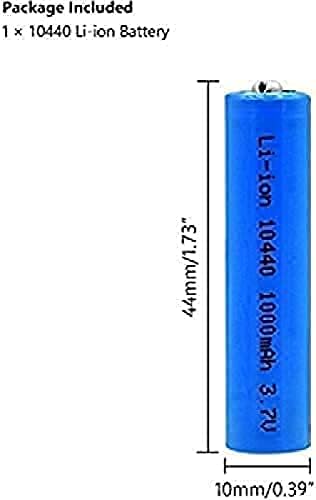 Мокксим Lit Литиумски батерии3. 7В 1000мах 10440 Батерии Литиум-Јонски Батерии Заменски Ќелии За Електричен Брич-2 парчиња