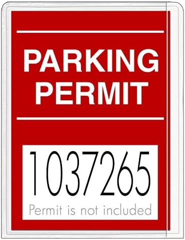 Продавници паметни-Држач За Дозвола За Паркирање За Шофершајбни - Лепило Назад-3-Пакет-ПСР-ПАРК-1045Л-3