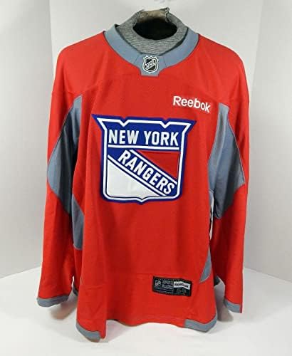 Њујорк Ренџерс Игра Користи Црвениот Пракса Џерси Рибок НХЛ 58 ДП29924-Игра Користи Нхл Дресови