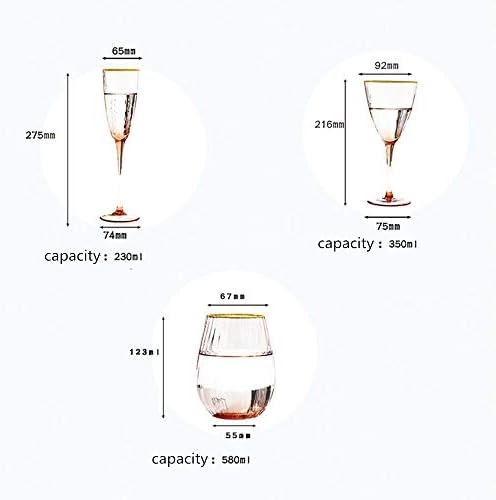 Виски Стакло Хексагонални Трасирање Злато Раб Стакло Вино Стакло Шампањ Стакло Виски Стакло Матични Старомодни Очила