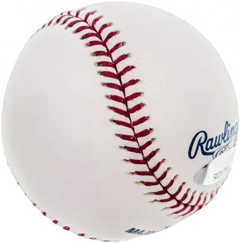 Боби Крозби го автограмираше официјалниот МЛБ Бејзбол Оукленд А „04 Ал Рој“ Тристар Холо 5021708 - Автограмирани бејзбол