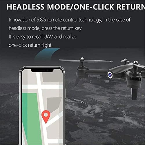 Prendre Drone RC Quadcopter со 4K HD камера, надморска височина Држи режим без глава, FPV Drones WiFi Video Video 3D Flips Easy Fly Steady