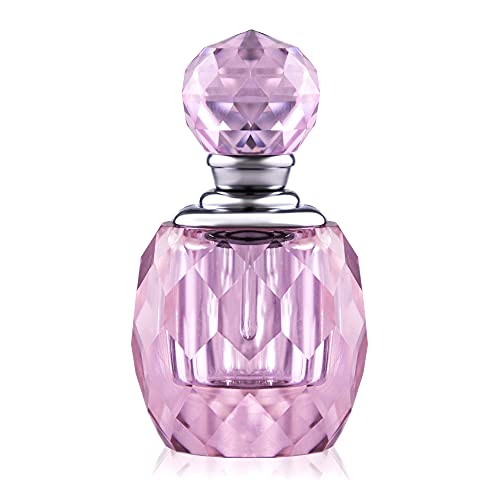 Шишиња за парфеми H&D стакло празно мини розово полнење стакло уметнички декор шише со парфем