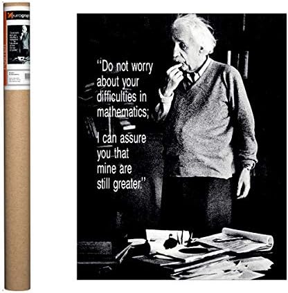 Еврографија Ајнштајн--Не се грижи за постери, 19,75 х 15,75 инчи