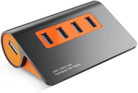 Wyfdp Мулти-Интерфејс Конвертор ,USB3. 1 Gen2 Центар АЛУМИНИУМ USB Центар Компјутер Сплитер 10gbps Супер Брзина