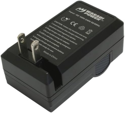 Батерија и полнач за напојување Wasabi за Panasonic VW-VBL090, VW-VBK180