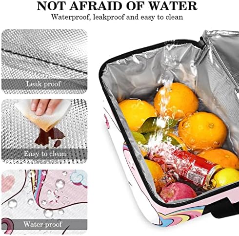 Торба за испорака на храна за животни со еднорог, изолирана торба за намирници | Двоен патент
