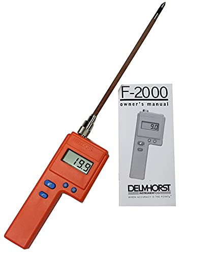 Delmhorst F-2000/1235 F-2000 мерач на влага од сено, пакет за вредности на сондата 1235 10