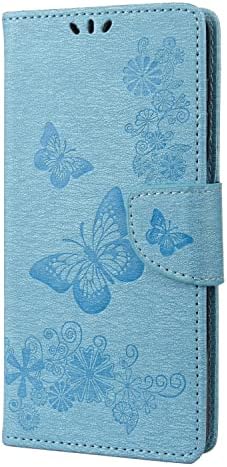 Дневникот на мавис Компатибилен Со Куќиштето За Паричник Samsung Galaxy A14 5G, Шема За Втиснување На Пеперутка Pu Кожа Магнетно Фолио