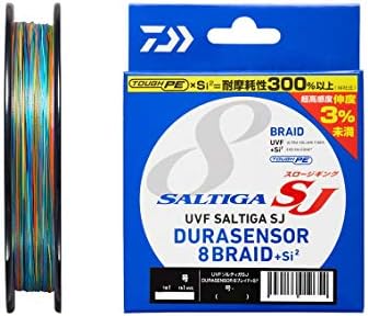 Daiwa PE Line UVF Saltiga SJ Dura Sensor x 8 + Si2, No. 0,8-3, 600/1200 m, 5 бои