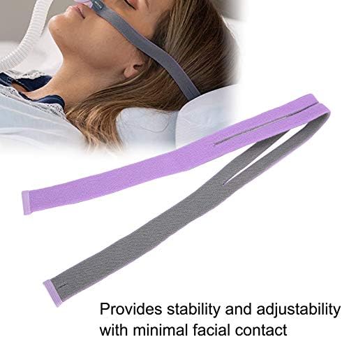 Еластична замена за ленти за глава за глава, вклопување на носна перница глава за дишење машина додаток за дишење машина за дишење, замена за