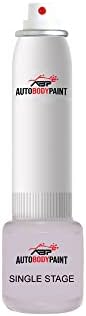 ABP допрете Basecoat плус комплет за боја на спреј за чистење, компатибилен со олимпискиот бел експрес Шевролет