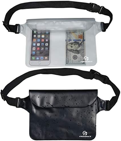 Фрегрејс Водоотпорни Торбички Со Ремен За Половината / Торбичка Пакет Пакет-Чувајте Го Вашиот Телефон &засилувач; Скапоцености Суви И Безбедни-Водоотпорни