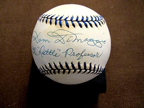Дом Димаџо Малиот професор Ред Сокс потпиша автоматски димиџо ол Бејзбол ЈСА - Автограмирани бејзбол