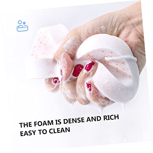 Исцелен 6 парчиња средство за чистење на лицето сунѓер сунѓер за миење сунѓер шминка за чистење мат лице лоф -сунѓери за чистење