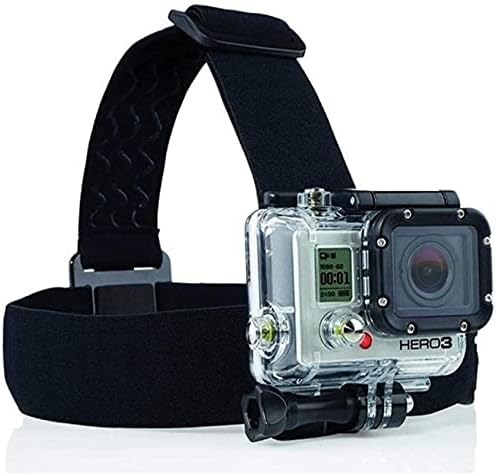 Navitech 8 во 1 Комбо комплет за додатоци за акциони камера со црвена кутија - компатибилен со урамаз 4K акција камера