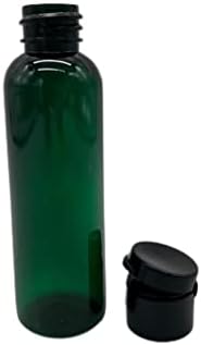 2 мл Зелени Космо пластични шишиња -12 Пакувајте празно шише за полнење - БПА бесплатно - есенцијални масла - ароматерапија | Црн