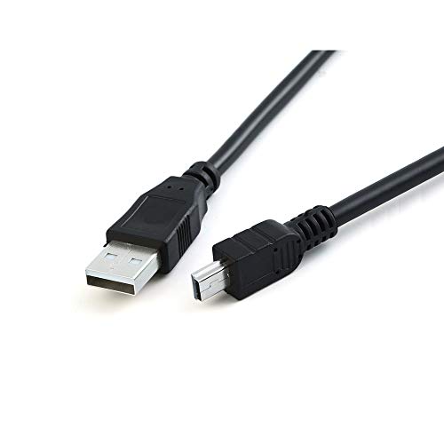USB кабел за кабел за камера Umnoson, кабел за пренесување на жица за пренесување на податоци за кабел за кабел за кабел за кабел за кабини/Rebel/EOS/DSLR/ELPH, камери Камкордери з