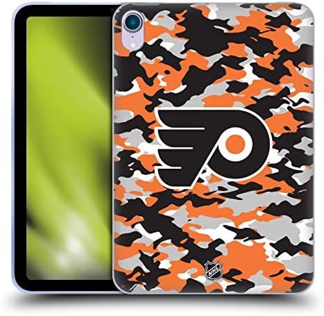 Дизајн на главни случаи на глава официјално лиценциран NHL камуфлажа Филаделфија Флаери мек гел кутија компатибилен со Apple iPad Mini