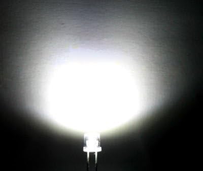 1000pcs x 3mm рамен горе LED LED светло 3мм рамна горната глава предводена бела големо на големо