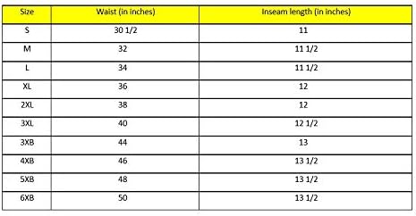 Southpole Men's Belleded Ripstop Basic Chart