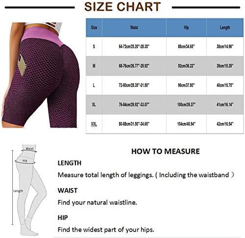Атлетски шорцеви со високи половини, жени плус големина шорцеви за кревање задник, еластична цврста боја, шорцеви за вежбање во боја