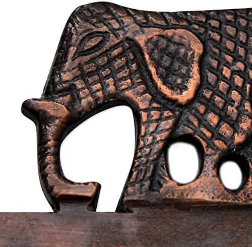 Новака месинг животинска тематска закачалка од Индија „Авантуристички слонови“