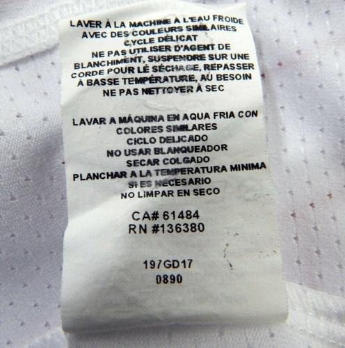 2020 година Филаделфија Филис Остин Дејвис 54 Игра издадена ПОС користена бела маичка 0 - Игра користена МЛБ дресови