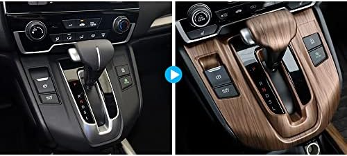 Tkreeno Car Gear Shift Panel Cover и внатрешна рамка за менувачот на менувачот Auto Enterior Decoration Apcorations за Honda