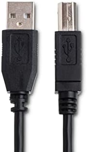 HOSA USB-215AB Тип А до типот Б УСБ-кабел со голема брзина, 15 стапки