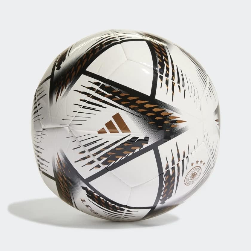 Адидас Унисекс-возрасен Светски куп на ФИФА Светски куп Катар 2022 Ал Рила Клуб Фудбалска топка, Германија, 5