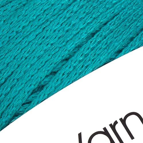 Yarnart Macrame Cotton Harmonious Colors, уникатни занаети со Macrame 8,80 мл, 246,06 yds 80% памук Macrame Rope MacRame, Macrame Yarn Medion