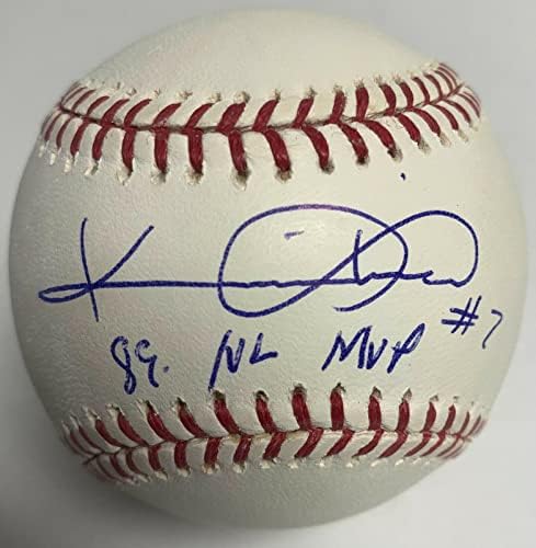 Кевин Мичел потпиша мајор лига Бејзбол МЛБ „89 NL MVP“ PSA W40140 - Автограмски бејзбол
