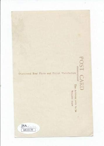 1920-Тите Биглс Разгледница Елки КЛАРК Автограф ЈСА Автентични Гроздобер Бокс Авто - Бокс Намалување Потписи