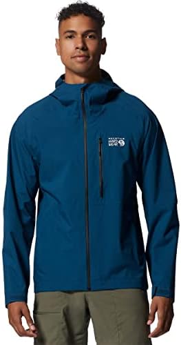 Планинска хард облека машка озонска јакна за ранец, пешачење, патување и секојдневно носење
